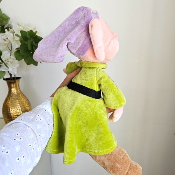 Disney Store Exclusive Mc Dopey Plush Snow White Seven Dwarfs Rare Toy 16 inches - Picture 3 of 15